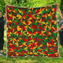 Abstract Reggae Cl17100014Mdq Quilt Blanket and Home Decor