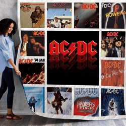 Ac Dc Album Quilt Blanket 02 and Home Decor