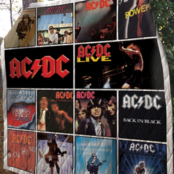 Ac/Dc Album Quilt Blanket 01 and Home Decor