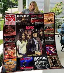 Acdc Quilt Blanket Hvt270501  Quilt and Home Decor