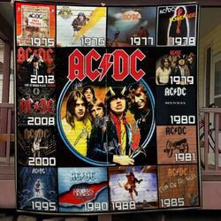 Acdc Quilt Blanket Hvt310501  Quilt and Home Decor