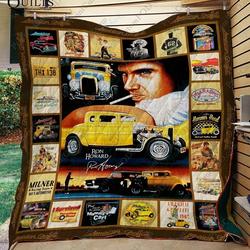 Adu American Graffiti Quilt Blanket Ver 02 and Home Decor