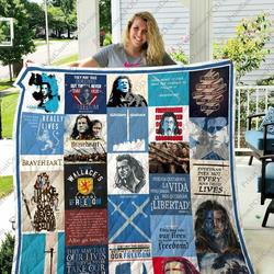 Adu Braveheart Quilt Blanket Ver 28 and Home Decor