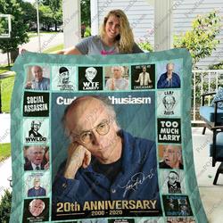 Adu Curb Your Enthusiasm Quilt Blanket Ver 2 and Home Decor