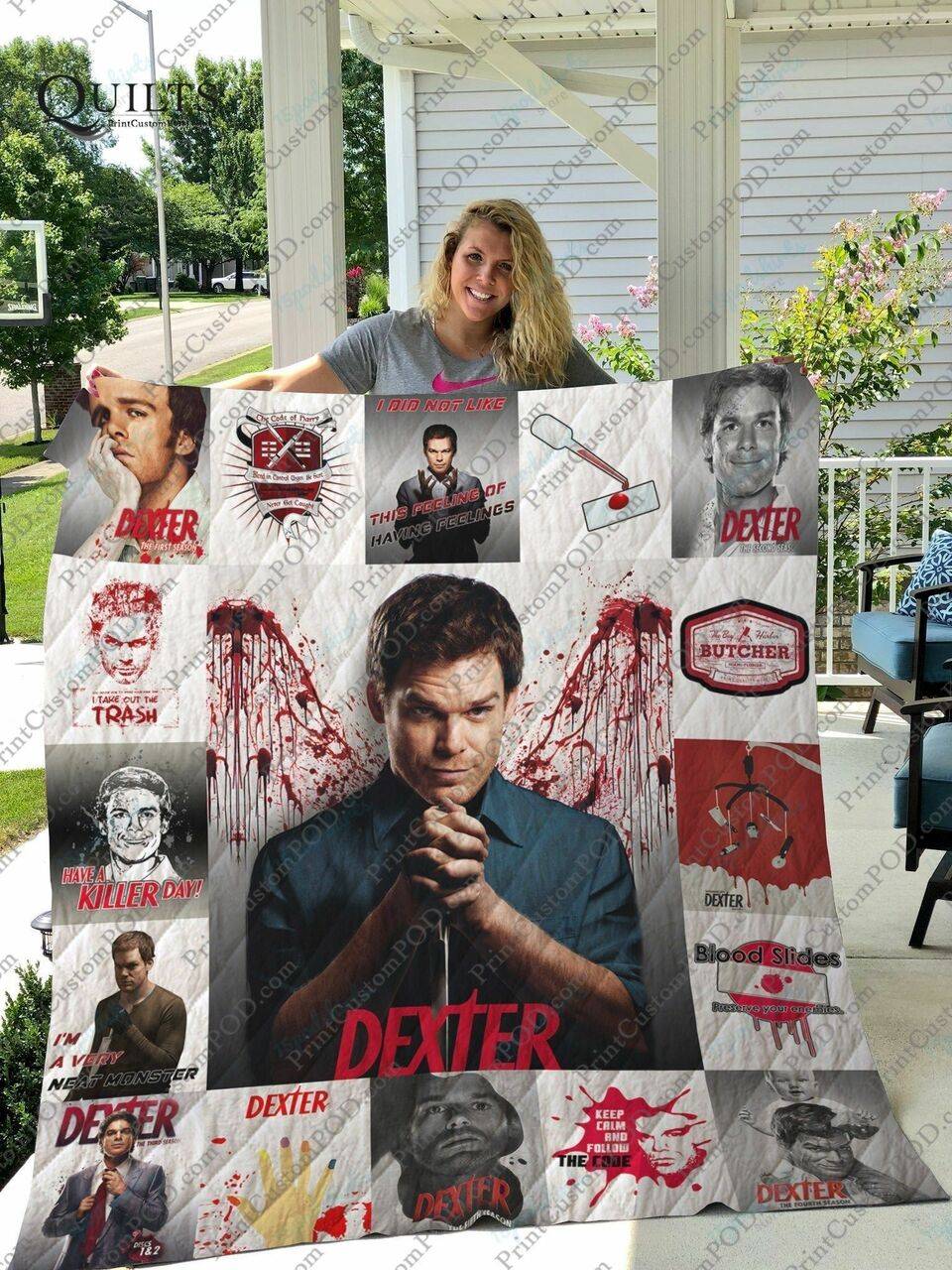 Adu Dexter Quilt Blanket Ver 17 and Home Decor