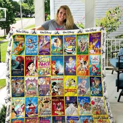 Adu Disney Quilt Blanket Ver 1 and Home Decor