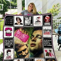 Adu Fight Club Quilt Blanket Ver 17 3 and Home Decor
