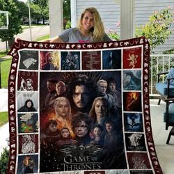 Adu Game Of Thrones Quilt Blanket Ver 2 and Home Decor