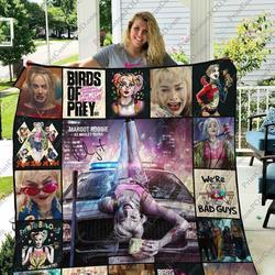 Adu Harley Quinn Quilt Blanket Ver 2 and Home Decor