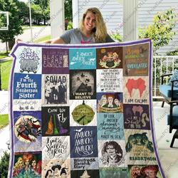 Adu Hocus Pocus 20 Quilt Blanket and Home Decor