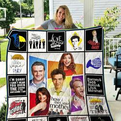 Adu How I Met Your Mother Quilt Blanket Ver 2 and Home Decor