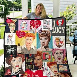 Adu I Love Lucy Quilt Blanket and Home Decor