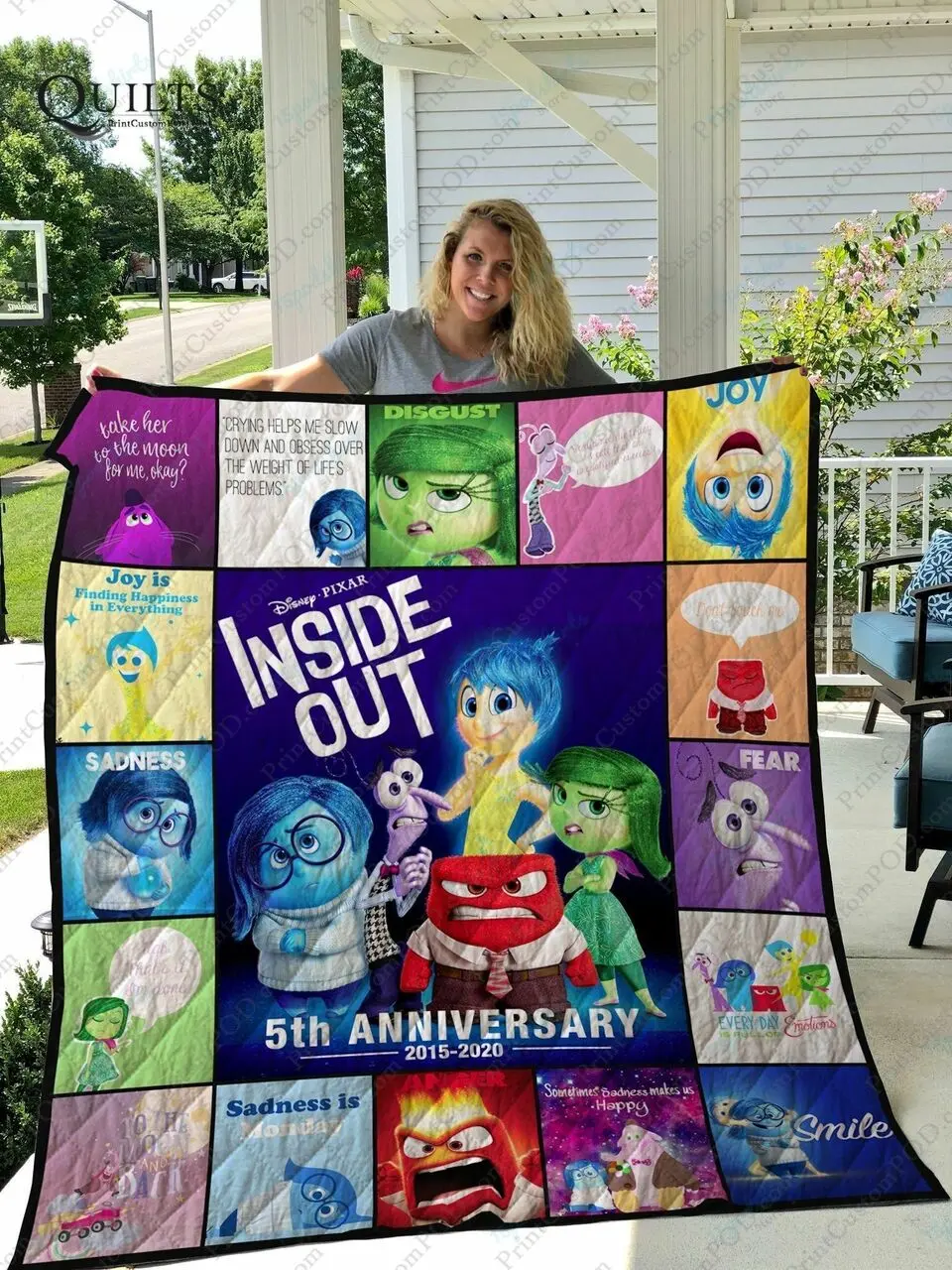 Adu Inside Out Quilt Blanket Ver 1 and Home Decor