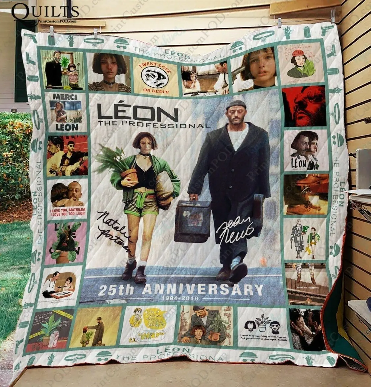 Adu Leon The Professional Quilt Blanket Ver 01 and Home Decor