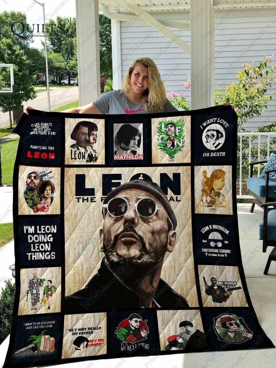 Adu Leon The Professional Quilt Blanket Ver 3 and Home Decor