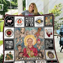 Adu Letterkenny Quilt Blanket Ver 1 and Home Decor
