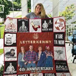 Adu Letterkenny Quilt Blanket Ver 17 and Home Decor