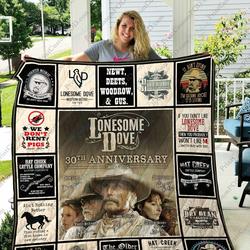 Adu Lonesome Dove Quilt Blanket Ver 2 and Home Decor