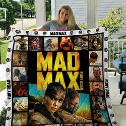 Adu Mad Max Fury Road Quilt Blanket Ver 2 and Home Decor