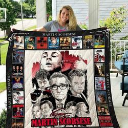 Adu Martin Scorsese Quilt Blanket Ver 1 and Home Decor