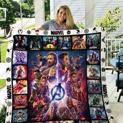 Adu Marvel Quilt Blanket Ver 3 and Home Decor