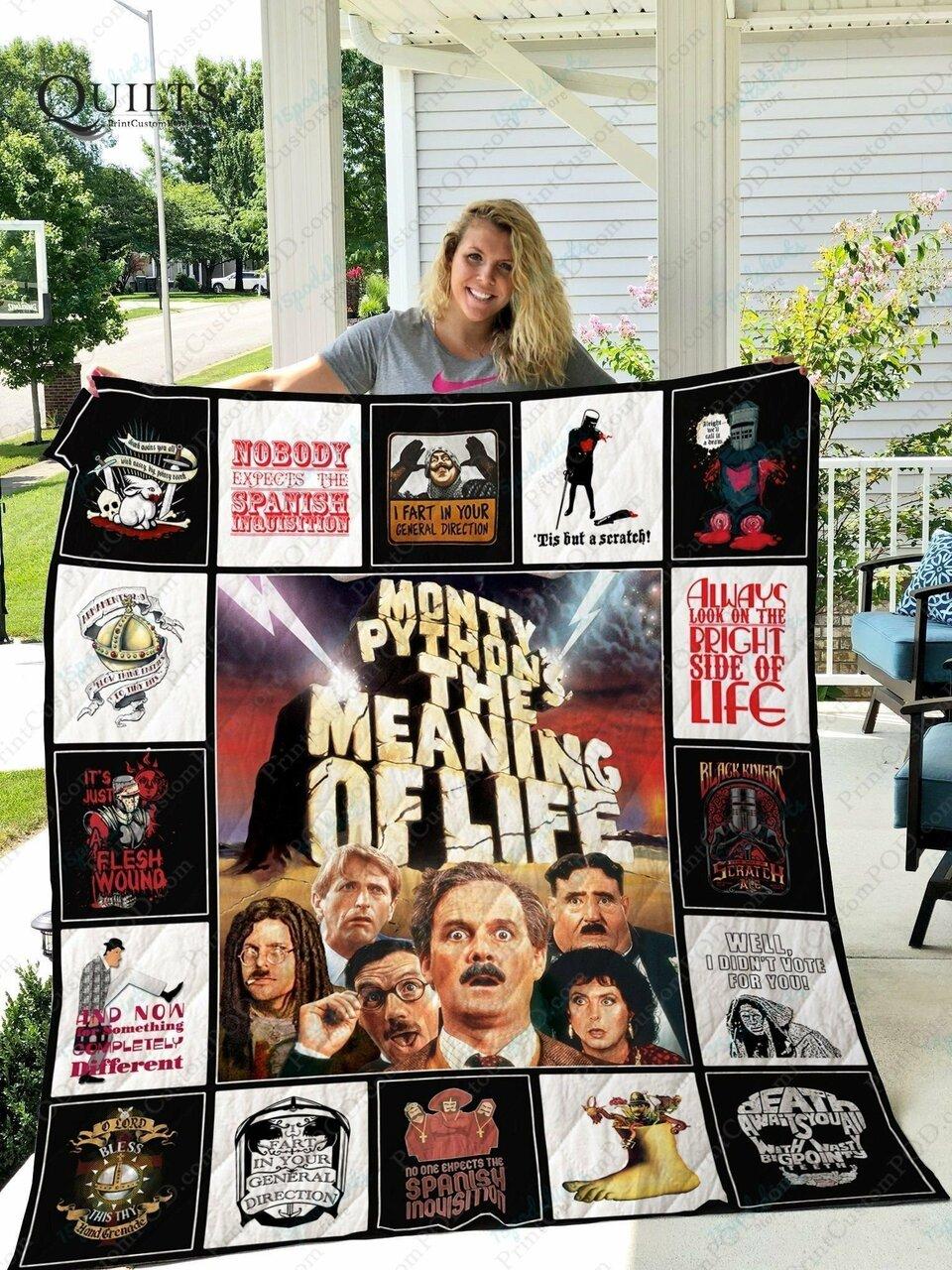 Adu Monty Python New Quilt Blanket Ver 4 and Home Decor
