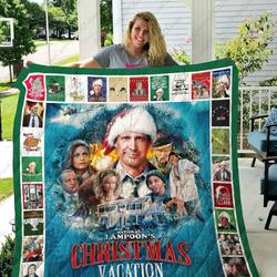 Adu National Lampoon S Christmas Vacation Quilt Blanket Ver 1 and Home Decor