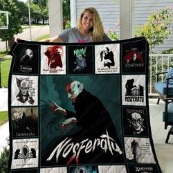 Adu Nosferatu Quilt Blanket Ver 2 and Home Decor