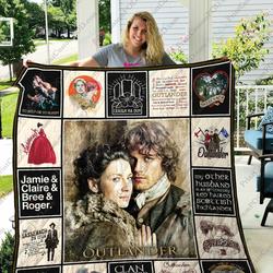 Adu Outlander 2014 Stroke Quilt Blanket Ver 5 and Home Decor