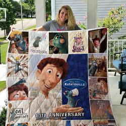 Adu Ratatouille Disney Quilt Blanket Ver 1 and Home Decor