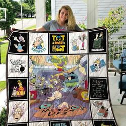 Adu Rocko S Modern Life Quilt Blanket Ver 17 2 and Home Decor
