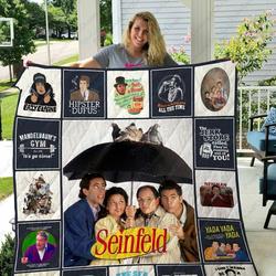 Adu Seinfeld Quilt Blanket Ver 17 1 and Home Decor