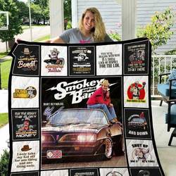 Adu Smokey And The Bandit Quilt Blanket Ver 2 and Home Decor