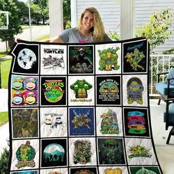 Adu Teenage Mutant Ninja Turtles Quilt Blanket Ver 25 and Home Decor