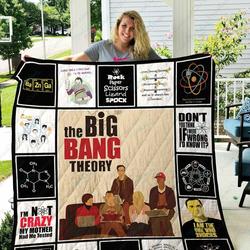 Adu The Big Bang Theory Quilt Blanket Ver 17 2 and Home Decor