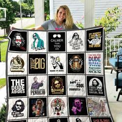 Adu The Big Lebowski Quilt Blanket Ver 1 and Home Decor