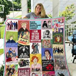 Adu The Breakfast Club Quilt Blanket Ver 28 and Home Decor