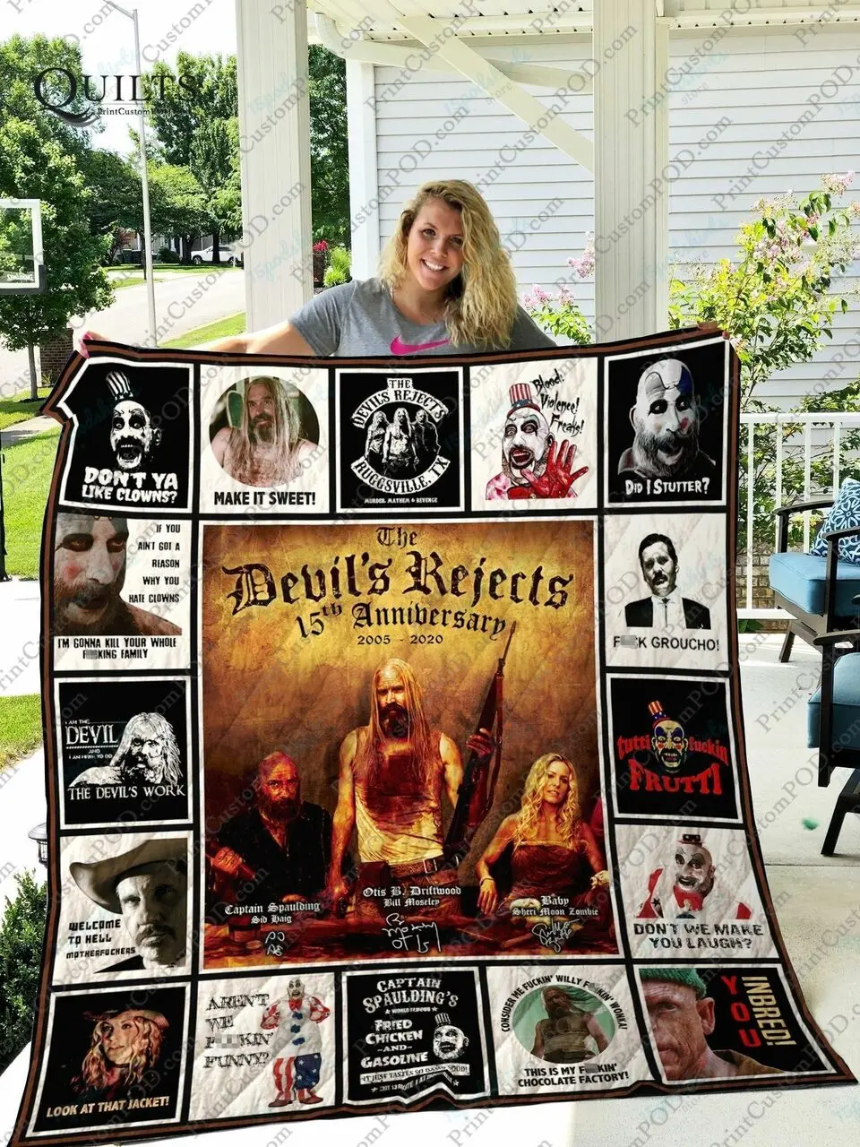 Adu The Devil S Reject Quilt Blanket and Home Decor