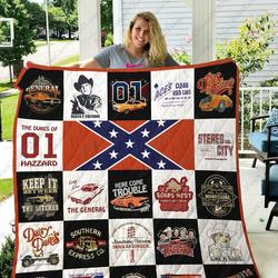 Adu The Dukes Of Hazzard Quilt Blanket Ver 25 1 and Home Decor