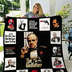 Adu The Godfather Quilt Blanket Ver 17 2 and Home Decor