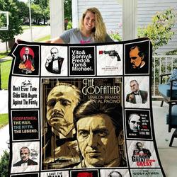 Adu The Godfather Quilt Blanket Ver 17 5 and Home Decor