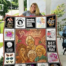 Adu The Golden Girl Quilt Blanket Ver 17 2 and Home Decor