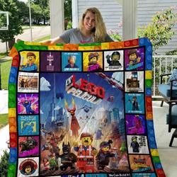Adu The Lego Movie Quilt Blanket and Home Decor
