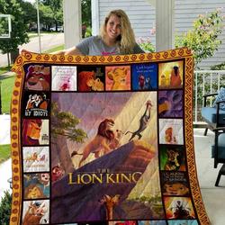 Adu The Lion King Quilt Blanket Ver 23 and Home Decor