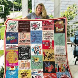 Adu The Music Man Quilt Blanket Ver 28 and Home Decor