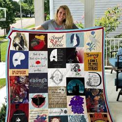 Adu The Phantom Of The Opera Quilt Blanket Ver 28 and Home Decor