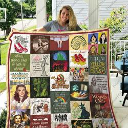 Adu The Wizard Of Oz 28 Quilt Blanket Ver 1 and Home Decor