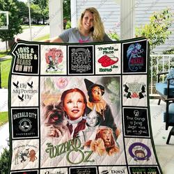 Adu The Wizard Of Oz Quilt Blanket Ver 5 and Home Decor