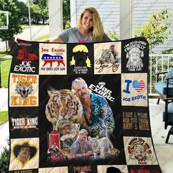 Adu Tiger King Quilt Blanket Ver 17 and Home Decor
