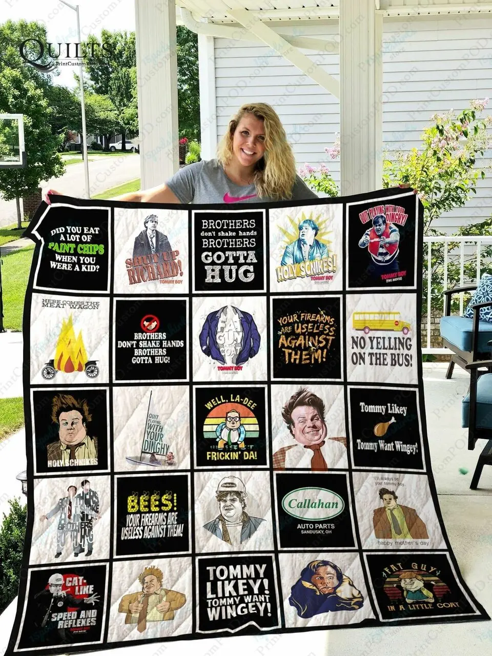 Adu Tommy Boy Quilt Blanket Ver 25 and Home Decor